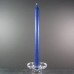 29cm Classic Column Rustic Dinner Candles - Dark Blue